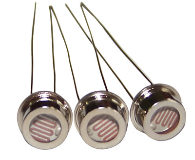 1000pcs Quality Metal Sealed CdS Photoresistors( Metal Cap Light Dependent Resistors) - SICUBE