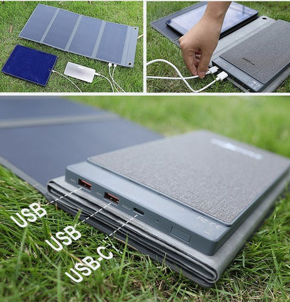 100pcs Solar Power Bank Charger for Outdoor Life with USB interfaces - SICUBE