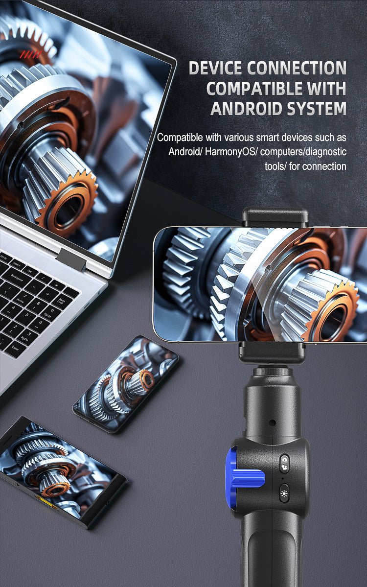 10pcs Steering USB Type - C Industrial Endoscope Camera (Borescope) for Inspection and Repair - SICUBE