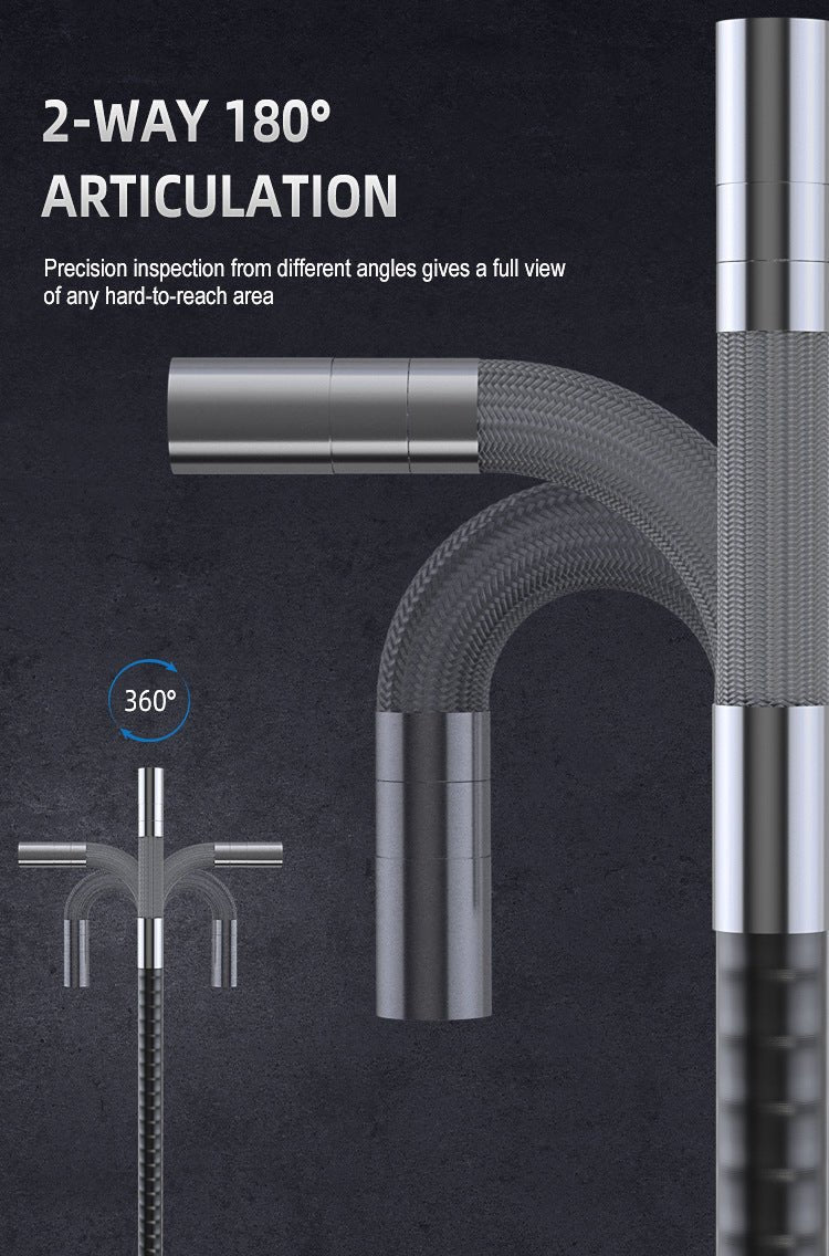 10pcs Steering USB Type - C Industrial Endoscope Camera (Borescope) for Inspection and Repair - SICUBE