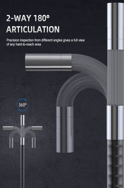 10pcs Steering USB Type - C Industrial Endoscope Camera (Borescope) for Inspection and Repair - SICUBE