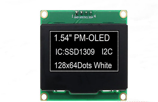 10pack 1.54-inch 12864 OLED display modules,white/yellow/blue font colors optional