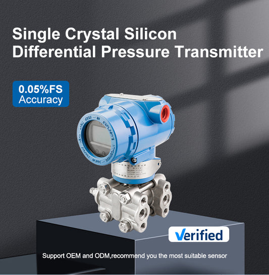 high-precision intelligent explosion-proof single crystal silicon differential pressure transmitter micro differential pressure sensor