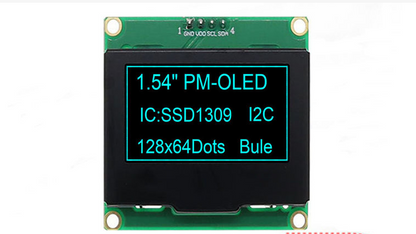 10pack 1.54-inch 12864 OLED display modules,white/yellow/blue font colors optional