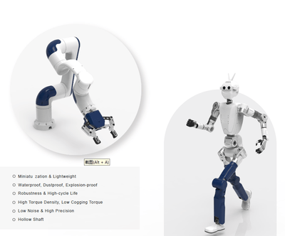 ‌Lightweight Robot Joint Modules PRO Series for Humanoid Robots - SICUBE